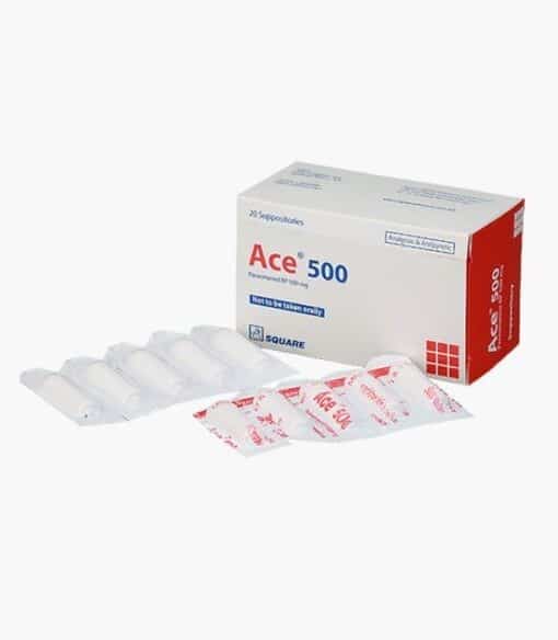 Ace Suppository 500mg