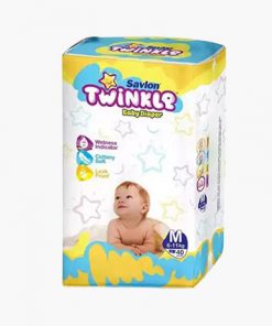 savlon-twinkle-baby-belt-diaper-m-6-11-kg-40-pcs
