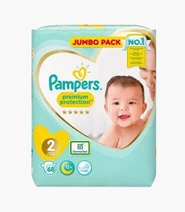 Pampers | Baby Dry 2 Jumbo Plus | Belt 4-8 kg | 68 pcs | Pharmacy Point