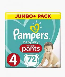 Pampers Baby Dry 4 Jumbo Plus Pack Pants 9-15 kg 72 pcs
