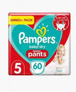 Pampers Baby Dry 5 Jumbo Plus Pants 12-17 kg 60 pcs